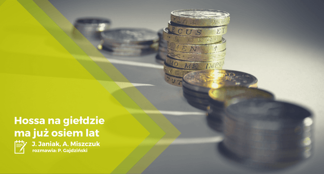 Hossa na giełdzie ma już osiem lat - F-Trust