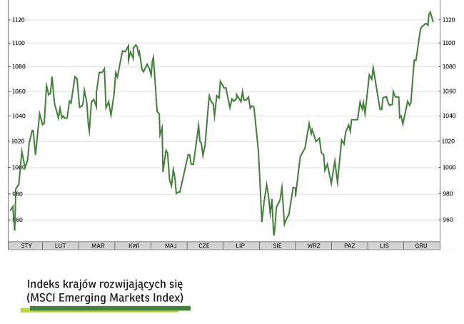 W co inwestować w 2020 roku? Podpowiada nam Indeks krajów rozwijających się (MSCI Emerging Makets Index)